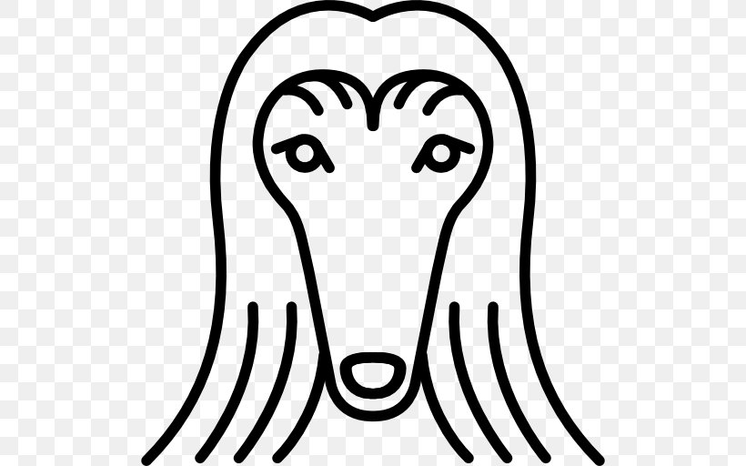 Afghan Hound Snout Spanish Greyhound Clip Art, PNG, 512x512px, Watercolor, Cartoon, Flower, Frame, Heart Download Free