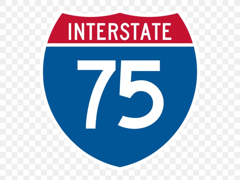 Interstate 75 In Ohio Interstate 95 US Interstate Highway System Interstate 70 Road, PNG, 1024x768px, Interstate 75 In Ohio, Area, Blue, Brand, Electric Blue Download Free