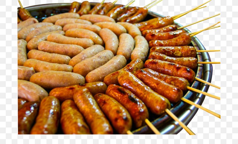 Thuringian Sausage Bratwurst Hot Dog Frankfurter Wxfcrstchen, PNG, 700x497px, Sausage, Animal Source Foods, Boerewors, Boudin, Bratwurst Download Free