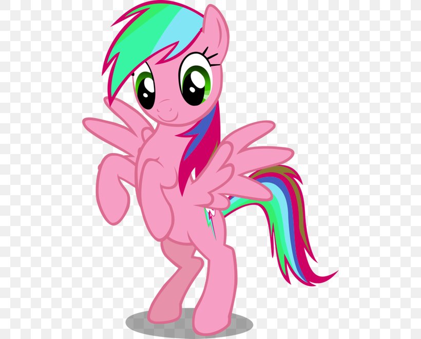 Rainbow Dash Rarity Applejack Pinkie Pie Pony, PNG, 500x660px, Watercolor, Cartoon, Flower, Frame, Heart Download Free