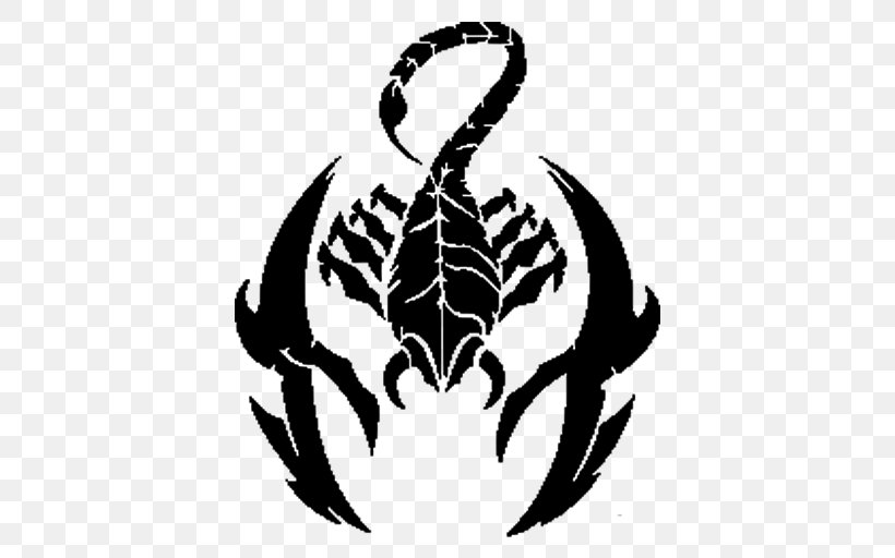 The Scorpion Drawing Clip Art, PNG, 512x512px, Scorpion, Art, Black And White, Cartoon, Claw Download Free