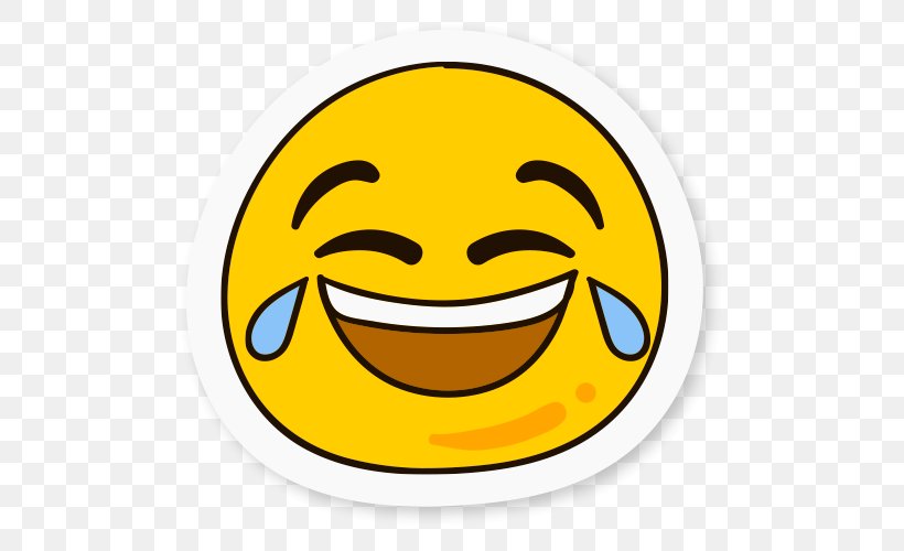 Facial Expression Smiley Laughter Clip Art, PNG, 500x500px, Facial Expression, Crying, Emoticon, Face, Happiness Download Free
