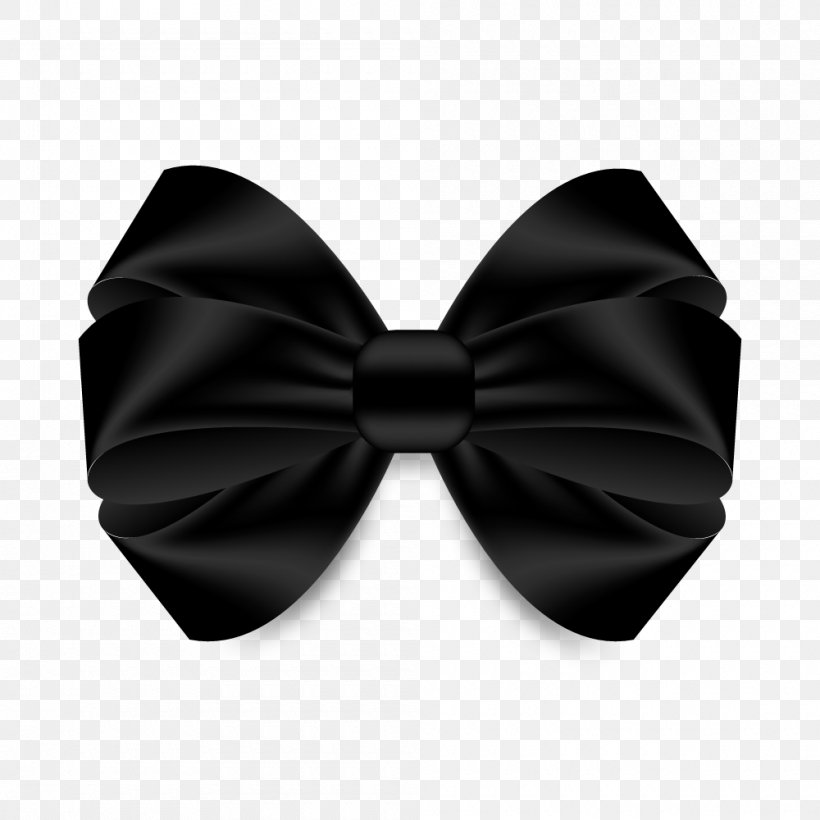 Bow Tie Necktie Computer File, PNG, 1000x1000px, Bow Tie, Black, Black And White, Computer Graphics, Fashion Accessory Download Free