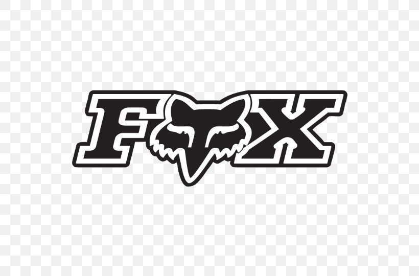 Fox Racing Decal Sticker Clothing, PNG, 540x540px, Fox Racing, Area, Black, Black And White, Brand Download Free