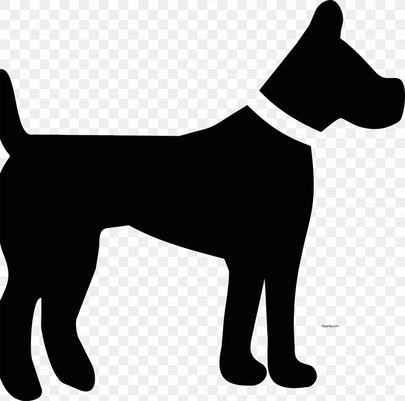 Hunting Dog Puppy Clip Art, PNG, 6206x6152px, Dog, Black, Black And White, Carnivoran, Dog Breed Download Free