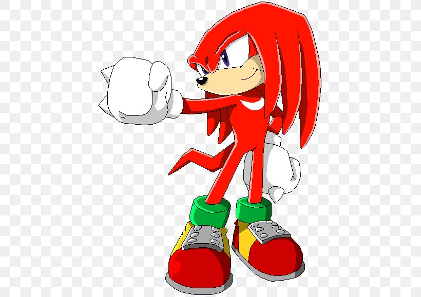 Sonic & Knuckles Knuckles The Echidna Shadow The Hedgehog Sonic Riders Sonic Free Riders, PNG, 445x579px, Watercolor, Cartoon, Flower, Frame, Heart Download Free