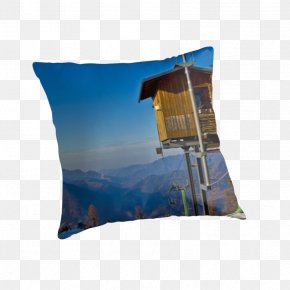 Ski Lift - Cushion Throw Pillows Rectangle PNG