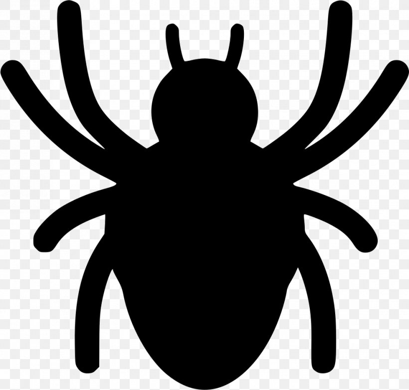 Clip Art Spider Web Insect, PNG, 981x936px, Spider, Artwork, Black And White, Insect, Invertebrate Download Free