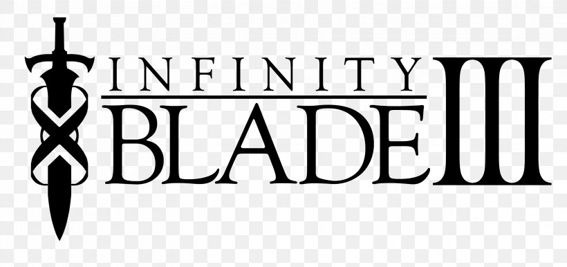 Infinity Blade III Epic Games Video Game, PNG, 3328x1568px, Infinity Blade, Area, Black, Black And White, Brand Download Free