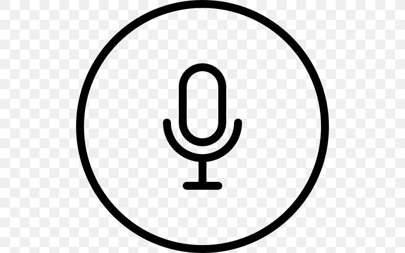 Microphone Download, PNG, 512x512px, Microphone, Area, Black And White, Button, Facebook Like Button Download Free