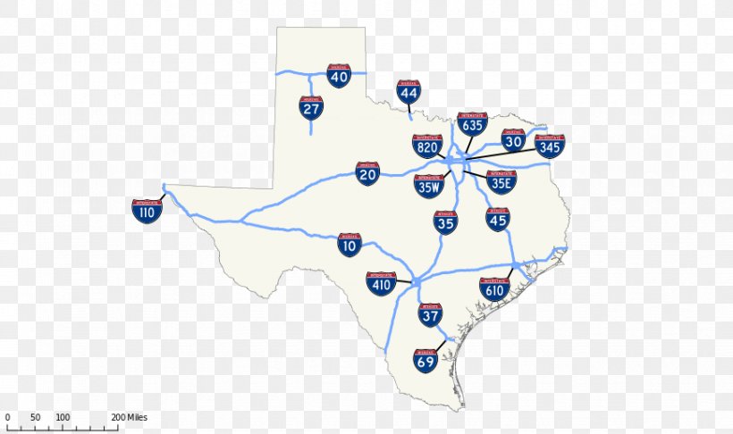 Texas State Highway System Interstate 10 In Texas Interstate 35 Interstate 20, PNG, 870x516px, Texas State Highway System, Diagram, Highway, Interstate 10, Interstate 10 In Texas Download Free