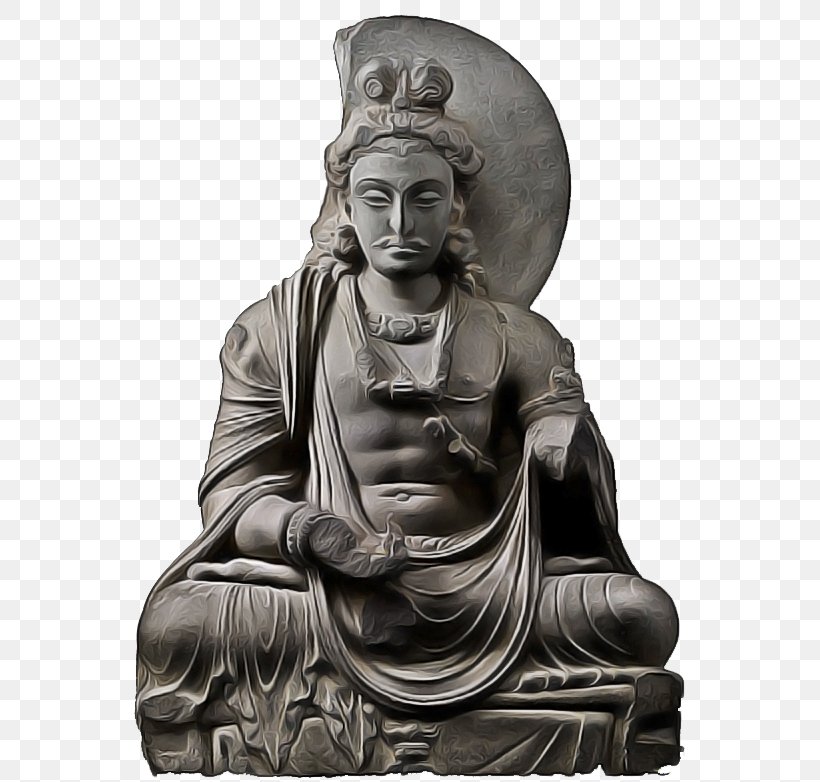 Buddha Cartoon, PNG, 596x782px, Gautama Buddha, Artifact, Blackandwhite, Bronze, Carving Download Free
