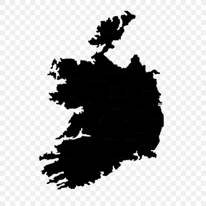 Counties Of Ireland County Dublin Map Norman Invasion Of Ireland Irish, PNG, 945x945px, Counties Of Ireland, Black, Black And White, Blank Map, County Download Free