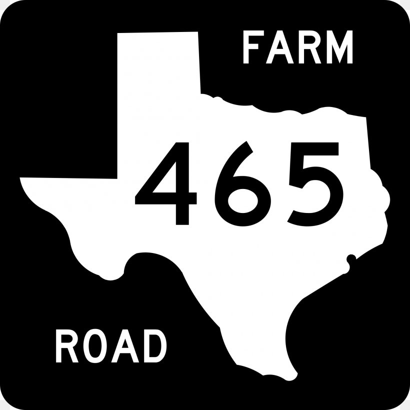 Farm To Market Road 1463 Farm To Market Road 1464 Farm To Market Road 973 Farm To Market Road 2605 Texas State Highway System, PNG, 2000x2000px, Texas State Highway System, Area, Black, Black And White, Brand Download Free
