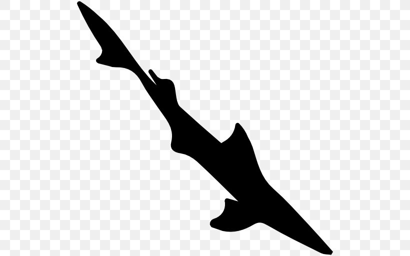 Spiny Dogfish Shark Clip Art, PNG, 512x512px, Spiny Dogfish, Artwork, Beak, Bird, Black Download Free