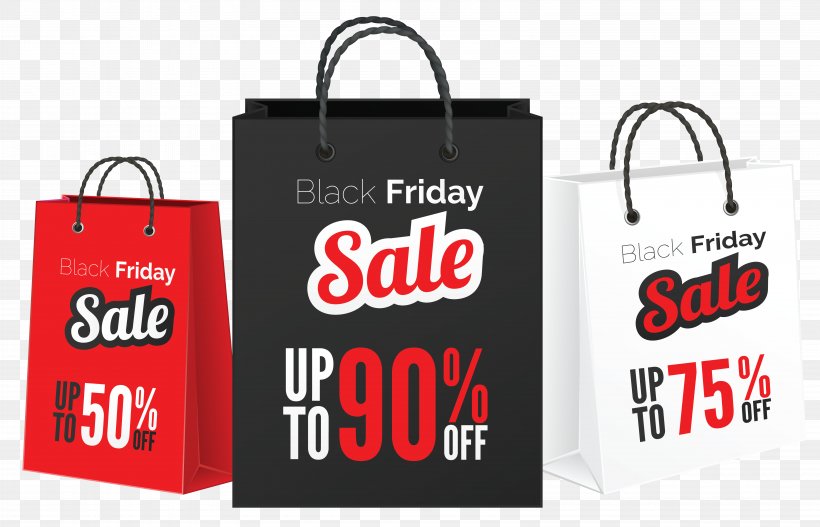 Black Friday Sales Bag Clip Art, PNG, 6364x4096px, Black Friday, Bag, Brand, Cyber Monday, Discounts And Allowances Download Free