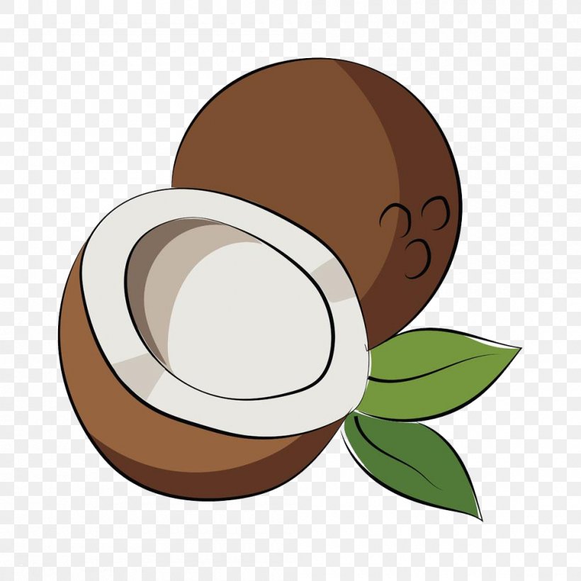 Coconut Auglis Icon, PNG, 1000x1000px, Coconut, Auglis, Cartoon, Cup, Food Download Free