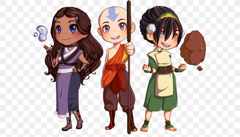 Katara Toph Beifong Aang Fandom Fan Art, PNG, 600x469px, Watercolor, Cartoon, Flower, Frame, Heart Download Free