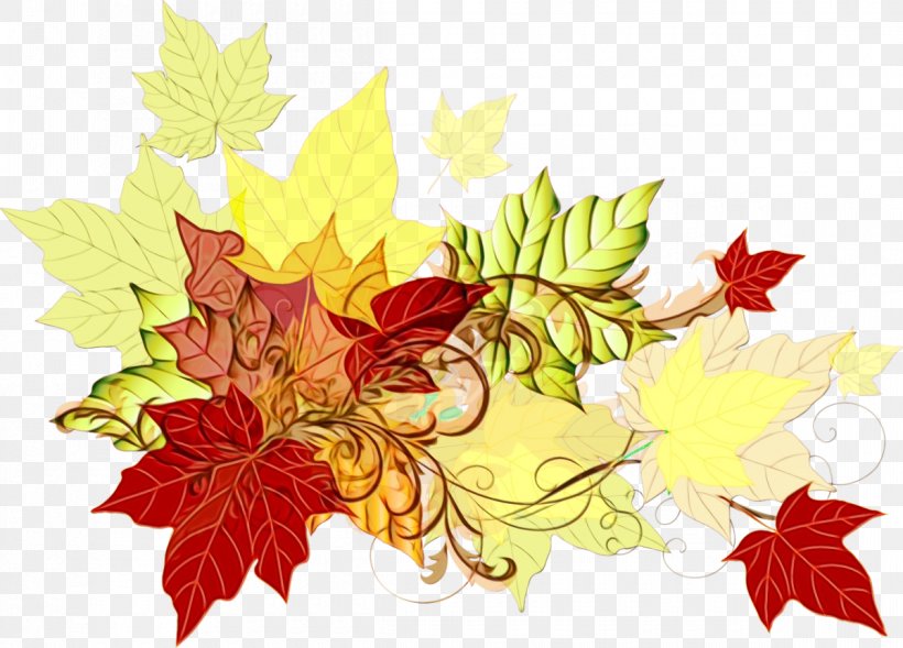 Autumn Leaves Watercolor, PNG, 1200x863px, Watercolor, Autumn, Black Maple, Deciduous, Flora Download Free