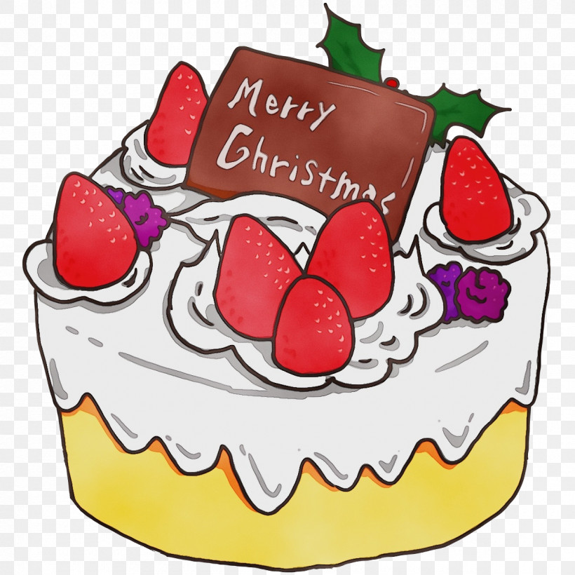 Birthday Cake, PNG, 1200x1200px, Watercolor, Birthday Cake, Cake, Chocolate, Christmas Cake Download Free