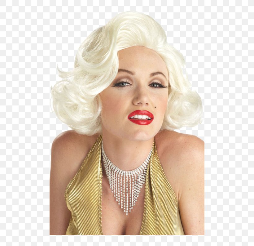 Marilyn Monroe 1950s Wig Blond Costume, PNG, 500x793px, Marilyn Monroe, Actor, Beauty, Blond, Chin Download Free