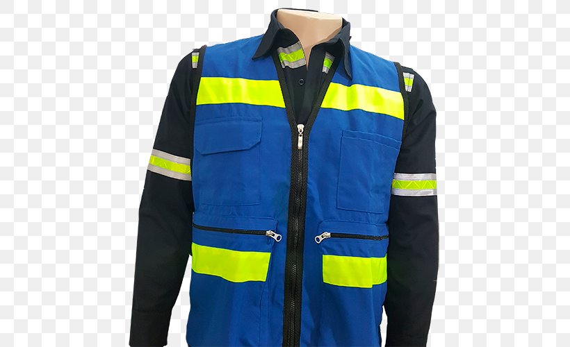 T-shirt Waistcoat Jacket Blue Uniform, PNG, 500x500px, Tshirt, Blue, Clothing, Cobalt Blue, Electric Blue Download Free