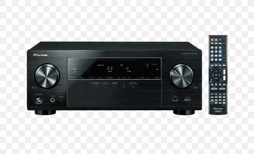 AV Receiver Home Theater Systems Pioneer VSX-531D Pioneer Corporation 5.1 Surround Sound, PNG, 1000x605px, 51 Surround Sound, Av Receiver, Airplay, Audio, Audio Equipment Download Free