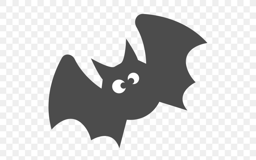 Bat Image Clip Art Web Design, PNG, 512x512px, Bat, Animation, Blackandwhite, Cartoon, Fictional Character Download Free