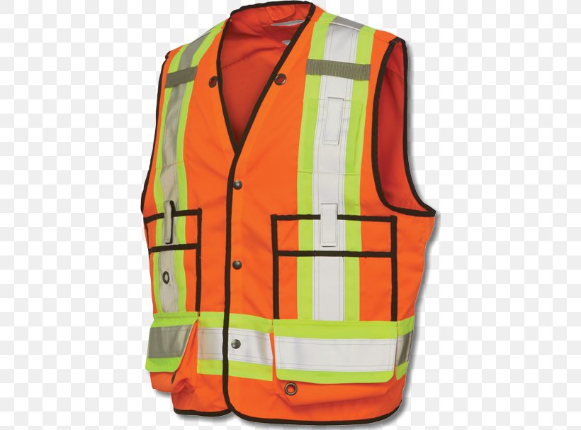 High-visibility Clothing Gilets Workwear T-shirt, PNG, 424x606px, Highvisibility Clothing, Bodywarmer, Clothing, Gilet, Gilets Download Free