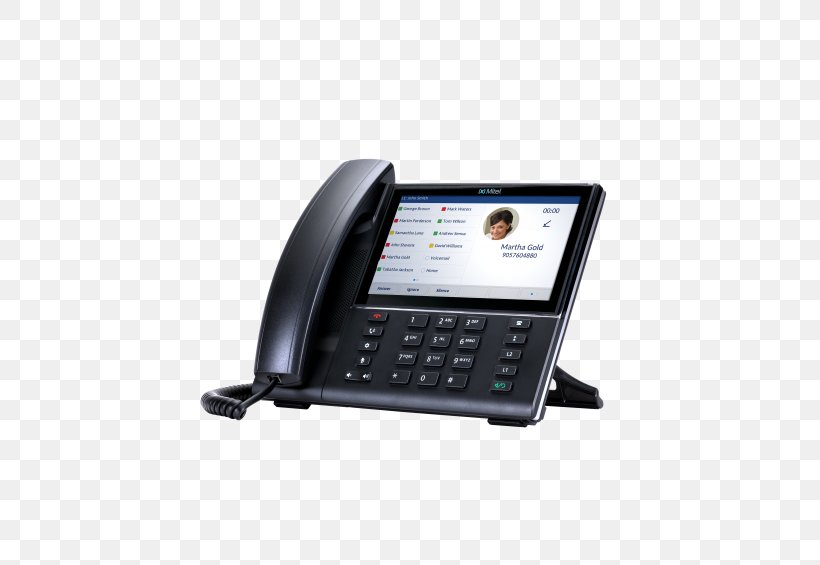 Mitel 6873 VoIP Phone Voice Over IP Session Initiation Protocol, PNG, 450x565px, Mitel 6873, Communication, Computer Monitor Accessory, Corded Phone, Electronics Download Free