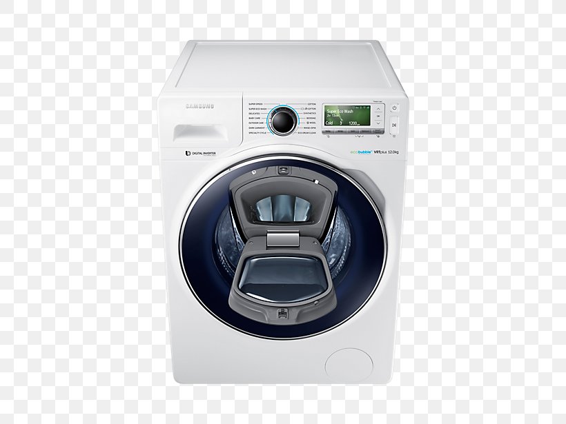 Washing Machines Samsung WW12K8412OX Laundry Samsung WW11K8412OW, PNG, 802x615px, Washing Machines, Bathtub, Cleaning, Clothes Dryer, Detergent Download Free
