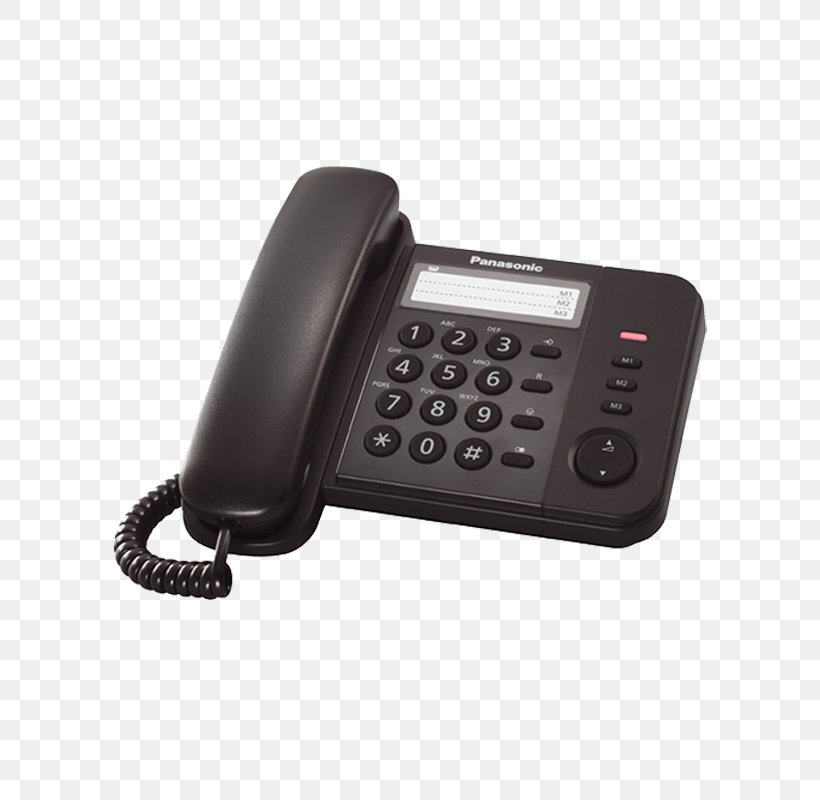 Cordless Telephone Panasonic KX-TS520FX Digital Enhanced Cordless Telecommunications, PNG, 800x800px, Cordless Telephone, Answering Machine, Automatic Redial, Business Telephone System, Caller Id Download Free
