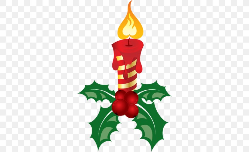 Christmas Decoration Cartoon, PNG, 500x500px, Christmas Day, Birthday Candle, Candle, Christmas, Christmas Decoration Download Free