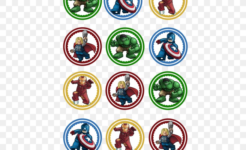 Cupcake Lego Marvel's Avengers Iron Man Hulk Lego Super Heroes, PNG, 500x500px, Cupcake, Animal Figure, Avengers Age Of Ultron, Avengers Infinity War, Cake Download Free