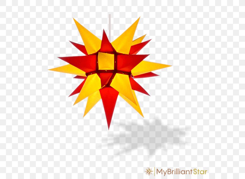 Paper Moravian Star Yellow Moravian Church Herrnhuter Sterne GmbH, PNG, 600x600px, Paper, Adventsstjerne, Christmas Day, Herrnhut, Inch Download Free
