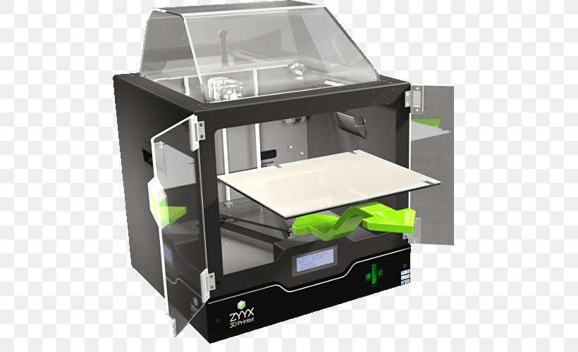 ZYYX 3D Printing Printer Fused Filament Fabrication, PNG, 500x500px, 3d Printing, 3d Printing Filament, 3d Printing Processes, Zyyx, Extrusion Download Free