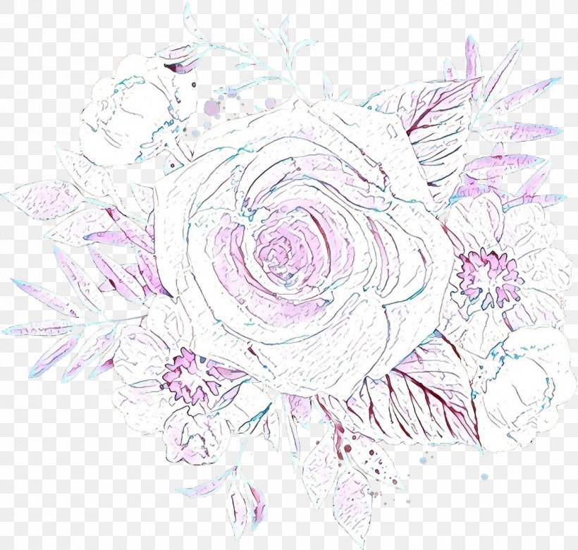 Bouquet Of Flowers Drawing, PNG, 1729x1646px, Garden Roses, Bouquet, Cabbage Rose, Cut Flowers, Drawing Download Free