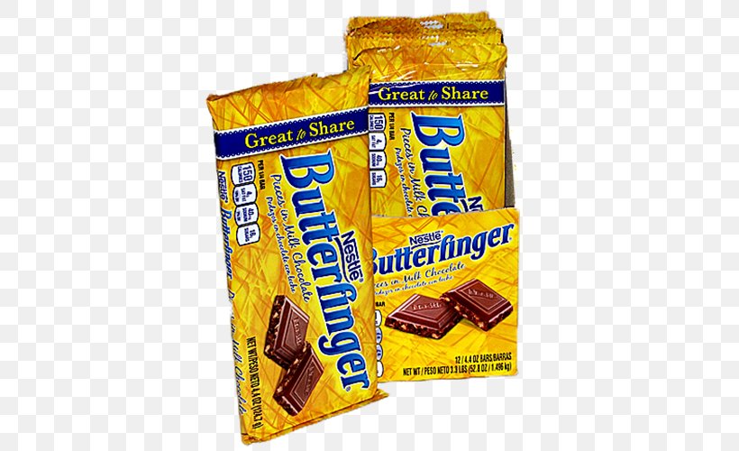 Chocolate Bar Butterfinger Milk Candy Bar, PNG, 500x500px, Chocolate Bar, Brand, Butterfinger, Cadbury Dairy Milk, Candy Download Free