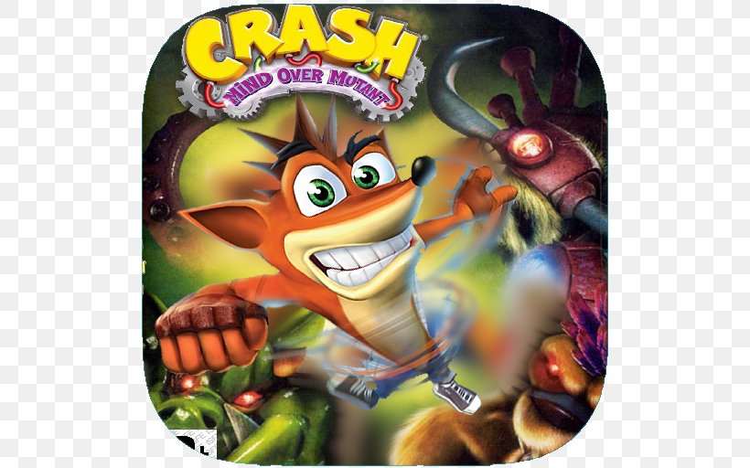 Crash: Mind Over Mutant Crash Of The Titans Crash Bandicoot: The Wrath Of Cortex Crash Bandicoot 2: Cortex Strikes Back Crash Bandicoot N. Sane Trilogy, PNG, 512x512px, Crash Mind Over Mutant, Cartoon, Crash Bandicoot, Crash Bandicoot N Sane Trilogy, Crash Bandicoot The Wrath Of Cortex Download Free