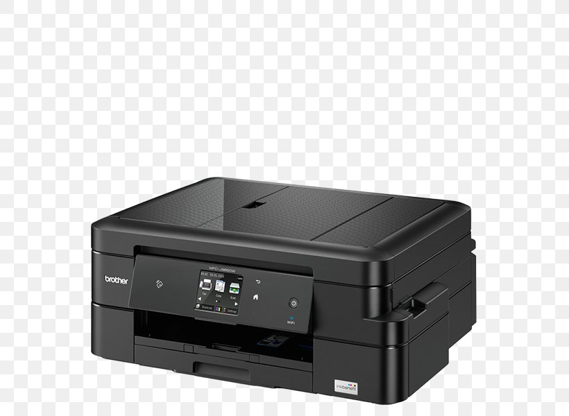Multi-function Printer Inkjet Printing Brother Industries Duplex Printing, PNG, 600x600px, Multifunction Printer, Brother Dcpj562dw, Brother Industries, Duplex Printing, Electronic Device Download Free