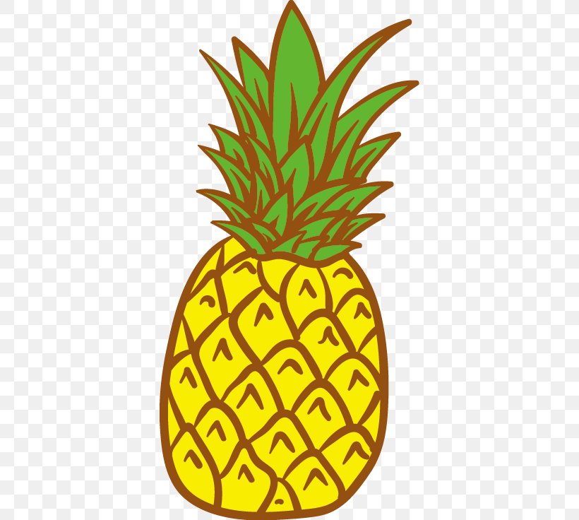 Download Pineapple Clip Art, PNG, 368x736px, Pineapple, Ananas ...