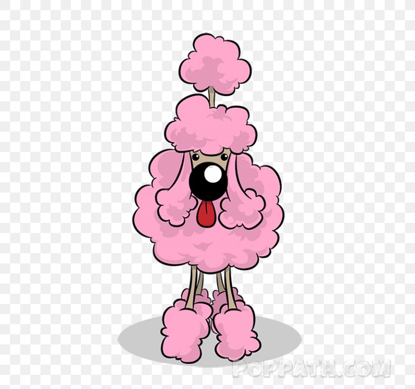 Poodle Dog Breed Trainable, PNG, 768x768px, Poodle, Breed, Cartoon, Character, Cuteness Download Free