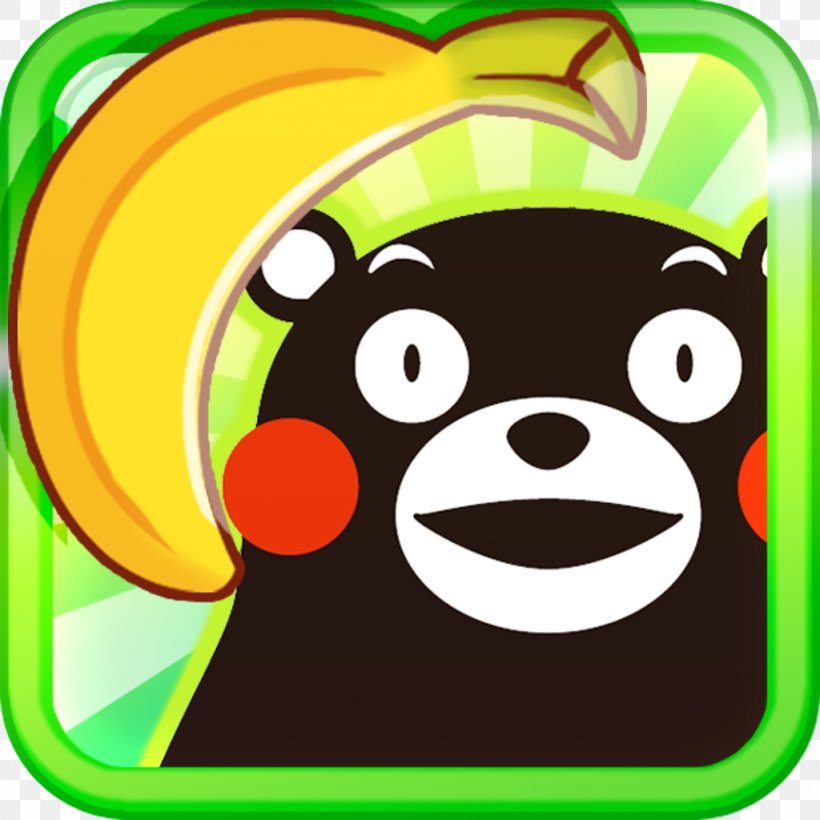 Kumamoto Hi! Bear Kumamon Sticker, PNG, 1024x1024px, Kumamoto, Bear, Decal, Fan Art, Green Download Free