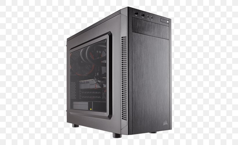 Computer Cases & Housings Graphics Cards & Video Adapters Power Supply Unit MicroATX, PNG, 500x500px, Computer Cases Housings, Atx, Computer Case, Computer Component, Computer System Cooling Parts Download Free