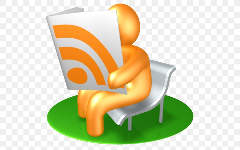 Orange Chair, PNG, 512x512px, Social Media, Blog, Chair, Facebook, Furniture Download Free