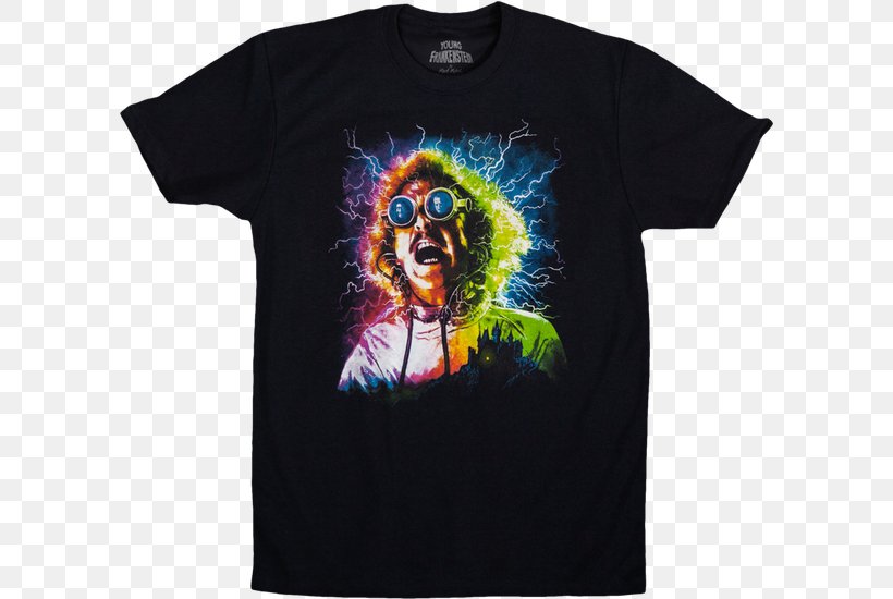 T-shirt Frankenstein's Monster It's Alive Comedian, PNG, 600x550px, Watercolor, Cartoon, Flower, Frame, Heart Download Free