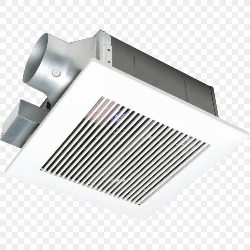 Whole-house Fan Panasonic WhisperCeiling FV-11VQ5 Ceiling Fans Bathroom, PNG, 1200x1200px, Wholehouse Fan, Bathroom, Ceiling, Ceiling Fans, Duct Download Free