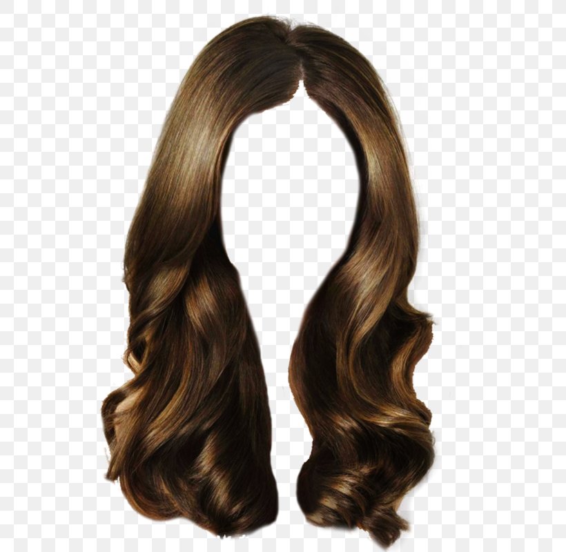 Brown Hair Long Hair Wig Clip Art, PNG, 640x800px, Brown Hair, Blond, Caramel Color, Fashion, Hair Download Free