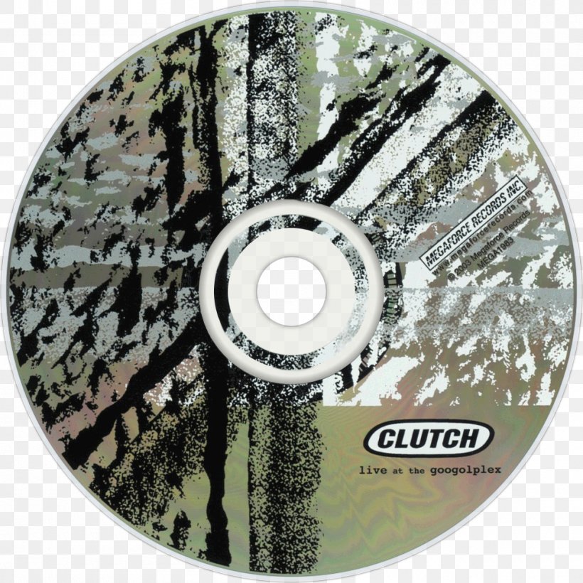 Compact Disc Live At The Googolplex Clutch Album Megaforce Records, PNG, 1000x1000px, Watercolor, Cartoon, Flower, Frame, Heart Download Free