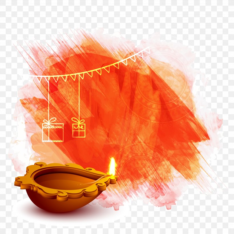Diwali Diya Wish Illustration, PNG, 2778x2778px, Diwali, Christmas, Diya, Greeting Note Cards, Happiness Download Free